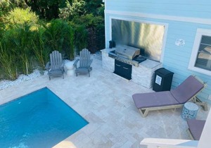 Pass-A-Grille Key West Style Compound Pool BBQ in St. Pete Beach