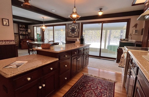 Mancelona House | Big Twin Lodge-Fall Color Haven! Off-Roading, Snowmobiling, Wooded Seclusion!