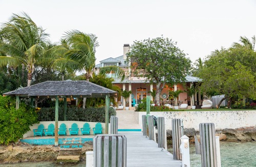 Dunmore Town House | Buttonwood – Luxury Villa on Bay, Private Dock, Oceanside Furniture, Pickleball