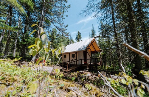 Beaver Bay RV Rental | King Tent Site - Hillside Upper Loop - Wilderness Without the Work!
