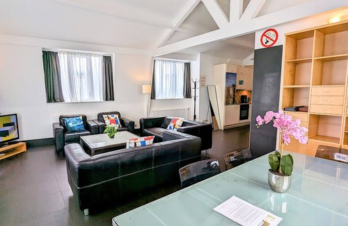Red Light District House | Penthouse Apartment with Balcony in Amsterdam Center
