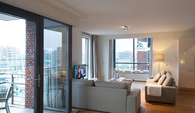 Apartment in Scheveningen with Harbor View in Den Haag