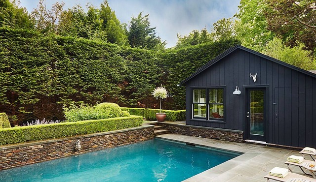 Architects' Own Perfect Hideaway With Pool in Amagansett