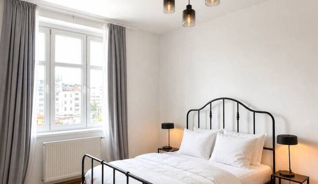 Bright & Spacious 2BR Apartment with PlayStation in Prague