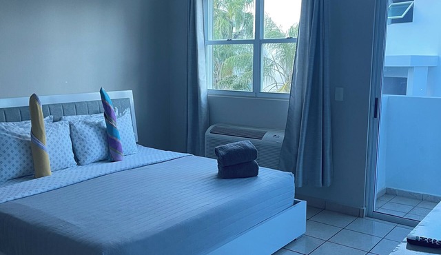 Charming 2-bedroom 2 bath beach apartment with AC, WiFi in Medianía Alta in Medianía Alta