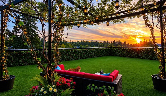 Enchanted Rooftop Escape | Beautiful Sunsets in Surrey