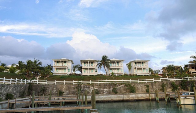 Front-row views of the marina and the peaceful charm of Great Guana Cay in Great Guana Cay