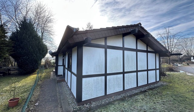 Fully equipped vacation home "Robinson" No.160 in the countryside with terrace. in Waldbrunn
