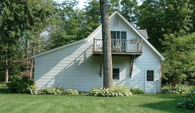 Guest House on Secluded Shetland Creek ~ Quiet 20 Acres Of Beautiful Woods in Maple City