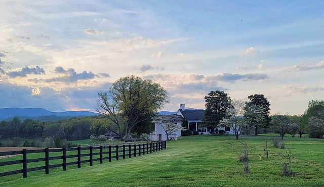 Lush Countryside & Shenandoah Mountain Views at Quiet Hills Retreat in Madison
