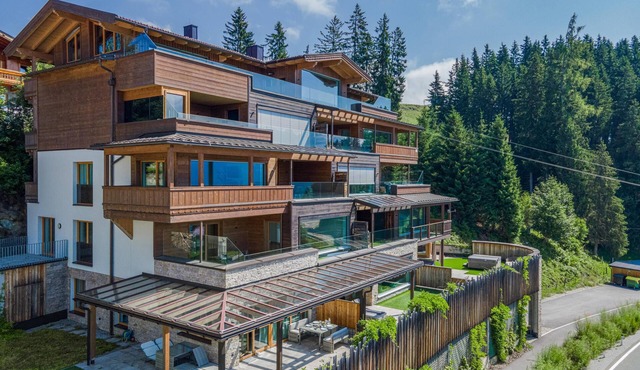Luxury apartment with sauna near the ski lift in Mittersill