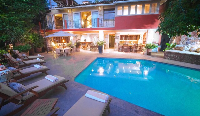 Majestic Tuscan Villa/Over ROMANTIC ZONE/Walk To Beach/Private w/Views/ in Puerto Vallarta