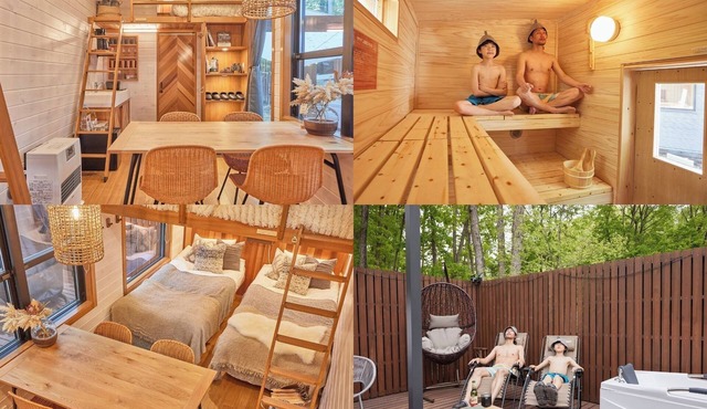 Open in December Adult secret base Tiny house exp/Kitasaku-gun Nagano in Kitasaku-gun
