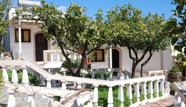 Quiet place with efflorescent garden in Ammoudara