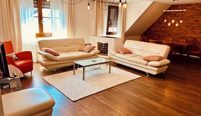 Spacious 3-bedroom apartment with AC in charming Mondsee in Mondsee