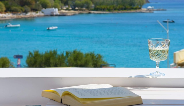 Summer Breeze! Airy, spacious and fully equipped sea view apartment. in Ag. Nikolaos