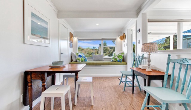 The Little Blue Bach in Oneroa Village in Waiheke Island