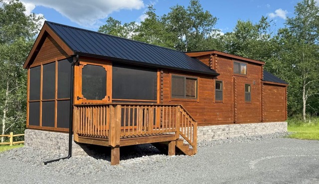 Tiny Cabin #1 by Windham NY Escape 'Catskill Gem' in Hensonville
