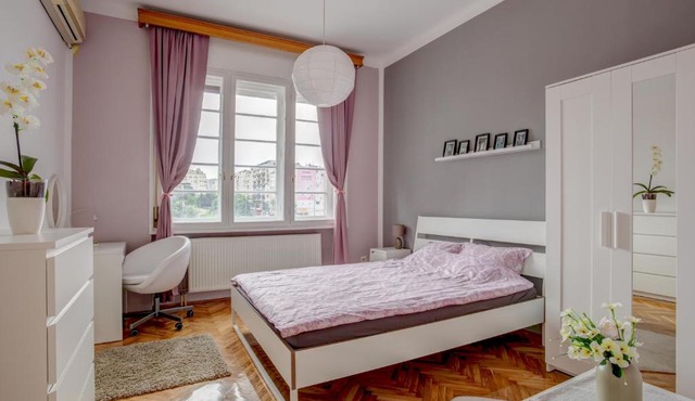 White apartment in Belgrade