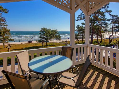 Strandvillen Binz Mit Meerblick Schlafzimmer Und Balkon Sv 
