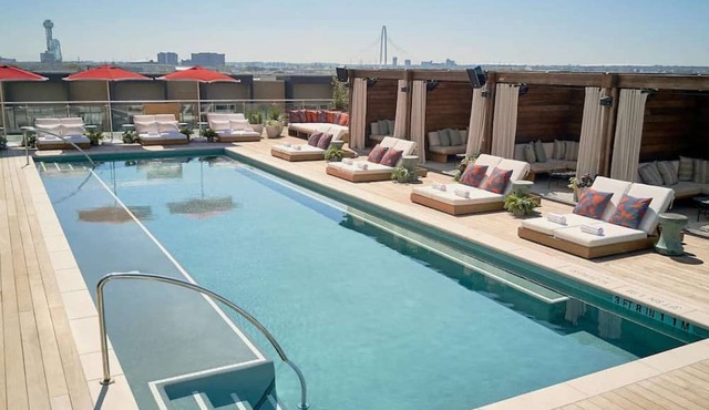 Dallas' Design District Stay + Rooftop Pool & Bar in Dallas